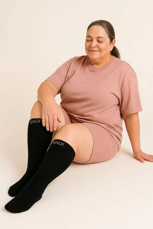 Black PlusFit™ Socks - Image 5