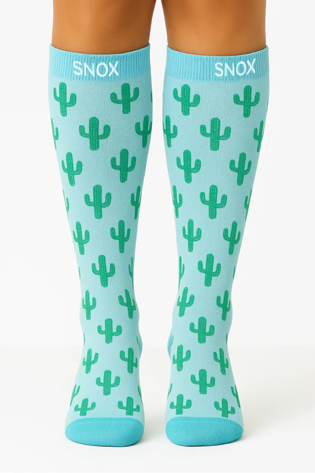 Cactus Green Compression Socks - Image 5