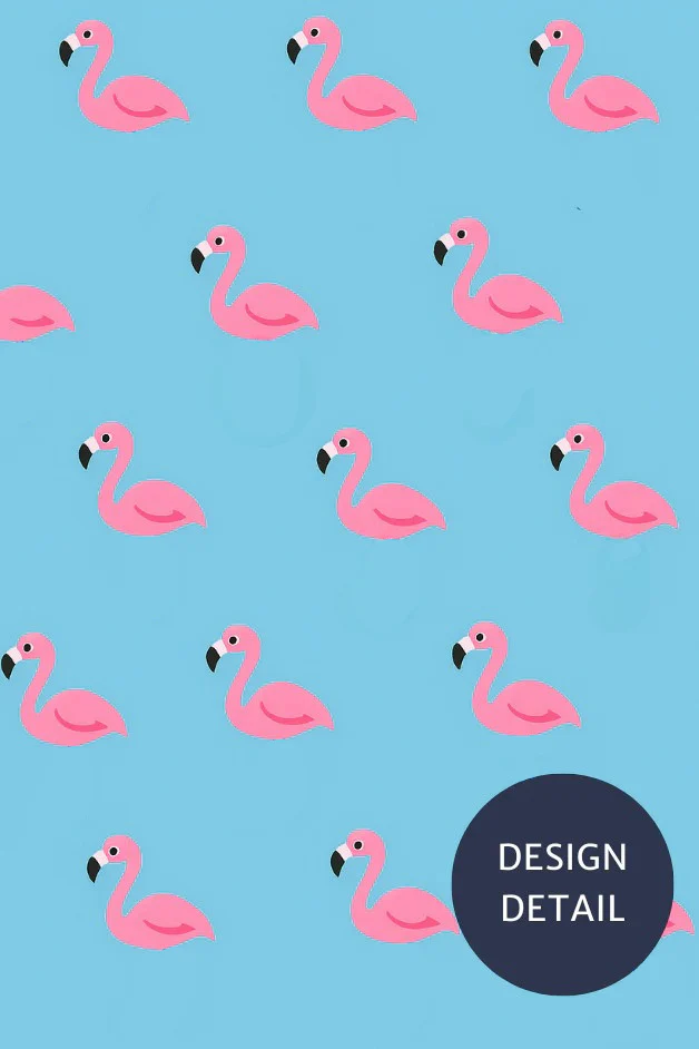 Flamingo Blue Compression Socks - Image 4