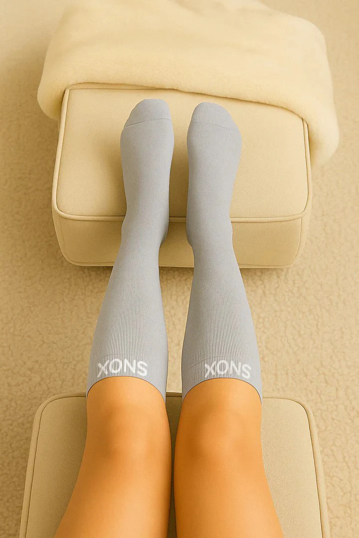 Light Grey Compression Socks 3-Pack - Image 7