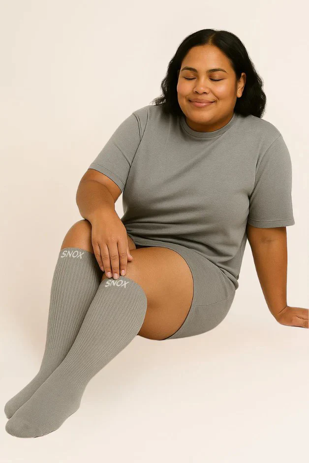 Light Grey PlusFit™ Socks - Image 5