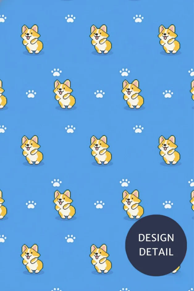 Puppies Blue Compression Socks - Image 4