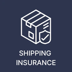 Shipping Insurance (Coverage for lost packages up to $250)